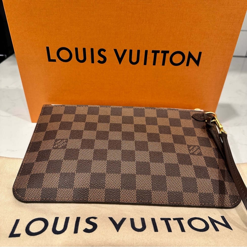 Louis Vuitton Neverfull Pochette Rose Ballerine